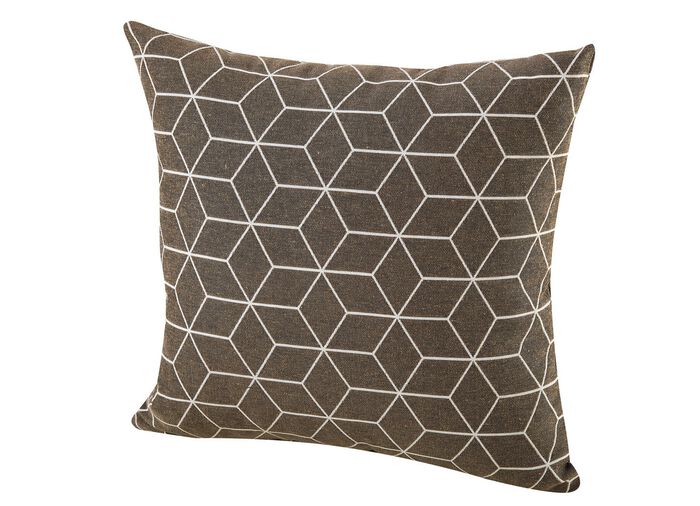 Moderne Kissenbezüge in Jacquard-Qualität TAUPE