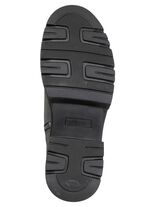 Waldl&auml;ufer, gef&uuml;tterte Damen-Stiefeletten, Winterschuhe, Weite H, mit Lammfell ALTSILBER