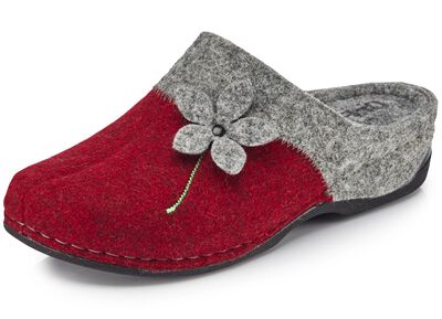 Laurina, klassische Damen-Hausschuhe, mit anatomisch geformtem Fussbett 