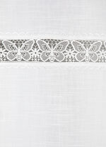 Kurzstore mit feiner Schmetterlingsstickerei 