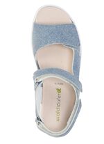 Waldl&auml;ufer Sandalette mit effektvoller Pr&auml;gung DENIM