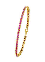 Armband mit Rubinen 