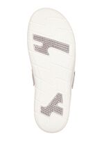 ELENA EDEN, klassische Damen-Clogs, Weite H, mit herausnehmbarem Fussbett WEISS-BUNT