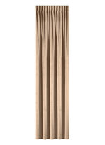 Energiespar-Verdunkelungsschal mit Multifunktionsband NATUR