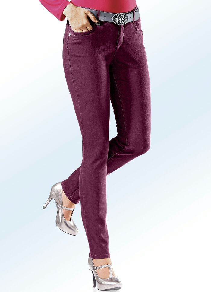 Magic-Jeans in 11 Farben BORDEAUX