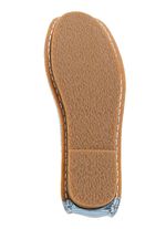 Laura Vita Ballerina mit Lederbl&uuml;te 