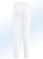 Bauchweg-Jeans WEISS