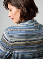 Shirt mit kurzem Reissverschluss 