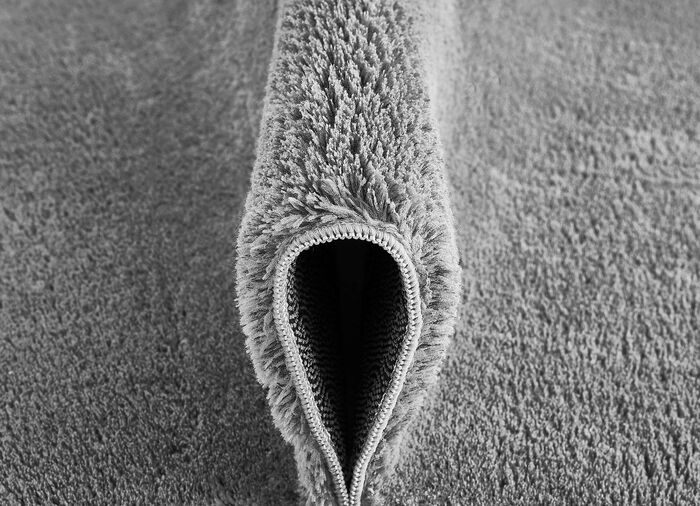 Br&uuml;cken und Teppiche mit Anti-Rutschbeschichtung ANTHRAZIT