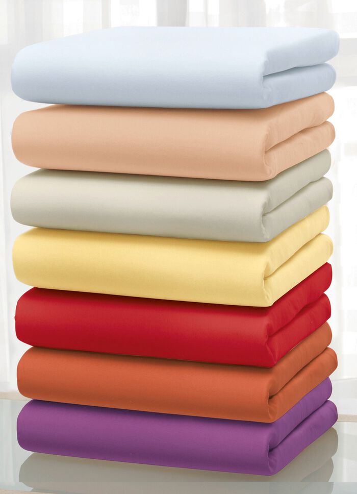 Spannbettt&uuml;cher aus hochwertiger Microfaser-Qualit&auml;t WEISS