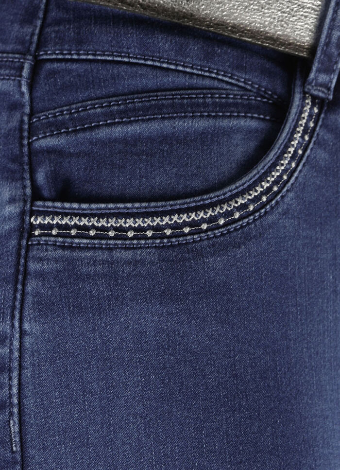 Jeans in 5-Pocket-Form JEANSBLAU