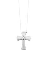 Kreuz-Anh&auml;nger aus Platin 