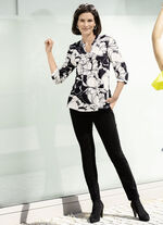 Cordhose in Schlupfform SCHWARZ