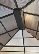 SOJAG Aluminium Pavillon Castel in edlem Bronzeton 