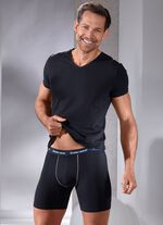 Zweierpack Shirts mit V-Ausschnitt 