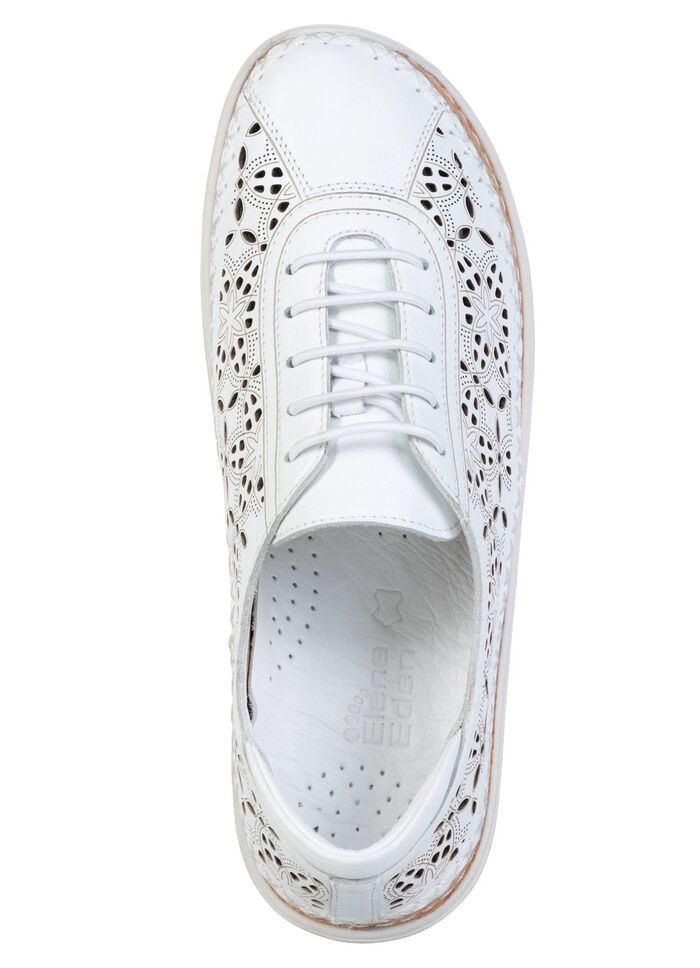 ELENA EDEN, sommerliche Damen-Schn&uuml;rschuhe, Weite H, mit herausnehmbarem Fussbett 