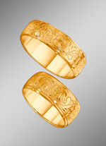 Trauring mit Wiener Gravur 