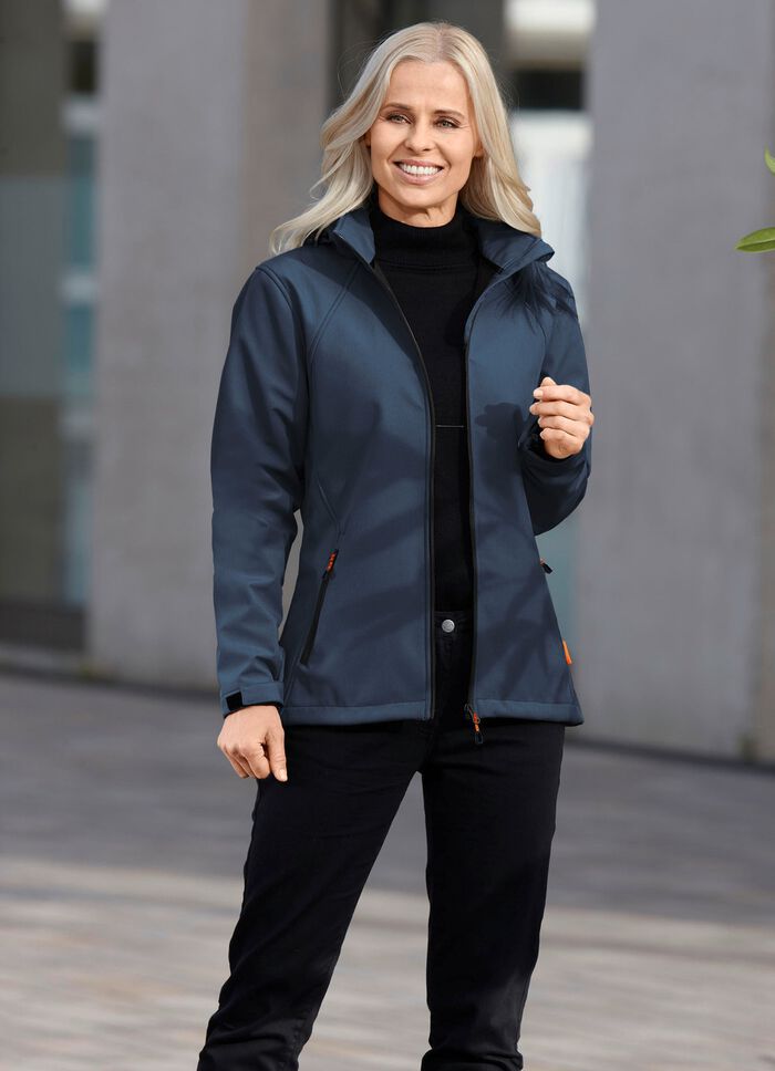 Jacke mit gebondeter Fleece-Innenausstattung BLAU