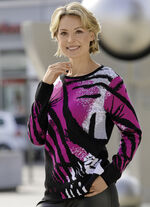 Pullover mit Jacquard-Dessin 