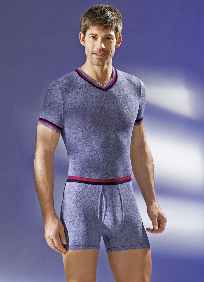 Zweierpack Unterhosen, kurz aus Feinripp, Thermowäsche 