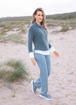 Pullover in 2-in-1-Optik DENIM-RAUCHBLAU-SCHWARZ-WEISS