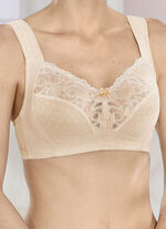Miss Mary BH mit Elastikspitze BEIGE
