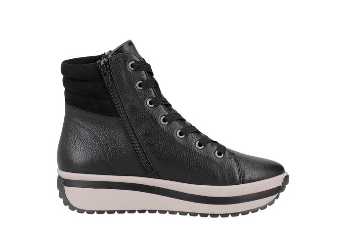 Rieker, trendige Damen-Boots, Winterschuhe, mit herausnehmbarem Fu&szlig;bett 