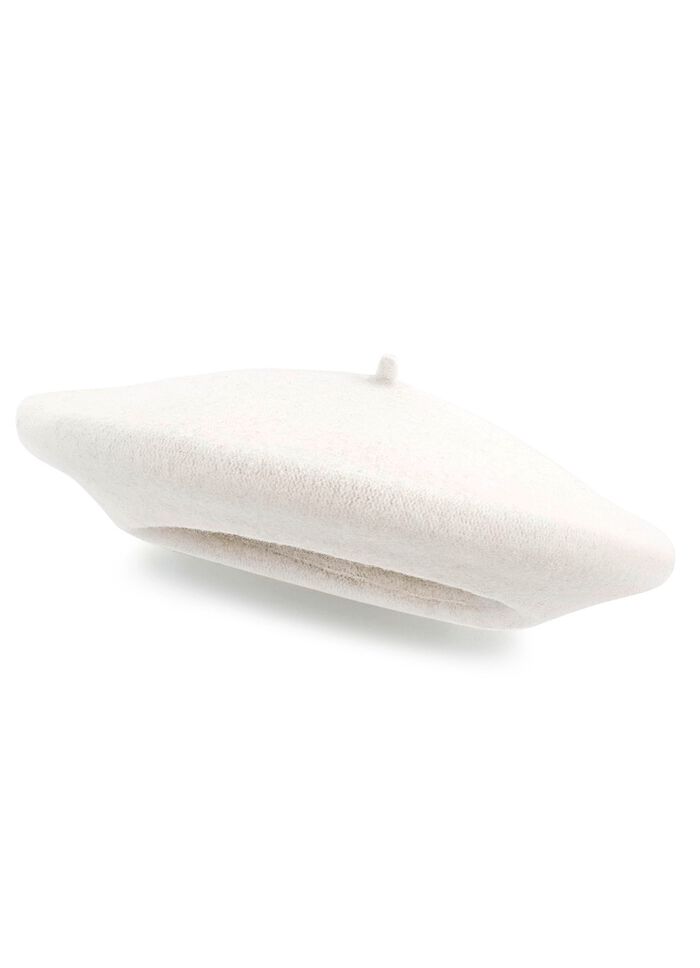 Edle Damen-Baskenm&uuml;tze, aus reiner Schurwolle 