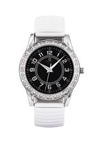 Moderne Quartz-Damenuhr mit Zugband 