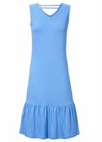 Zweierpack Laurina Kleider mit Volant-Abschluss, ärmellos 1X HIMMELBLAU, 1X MARINE