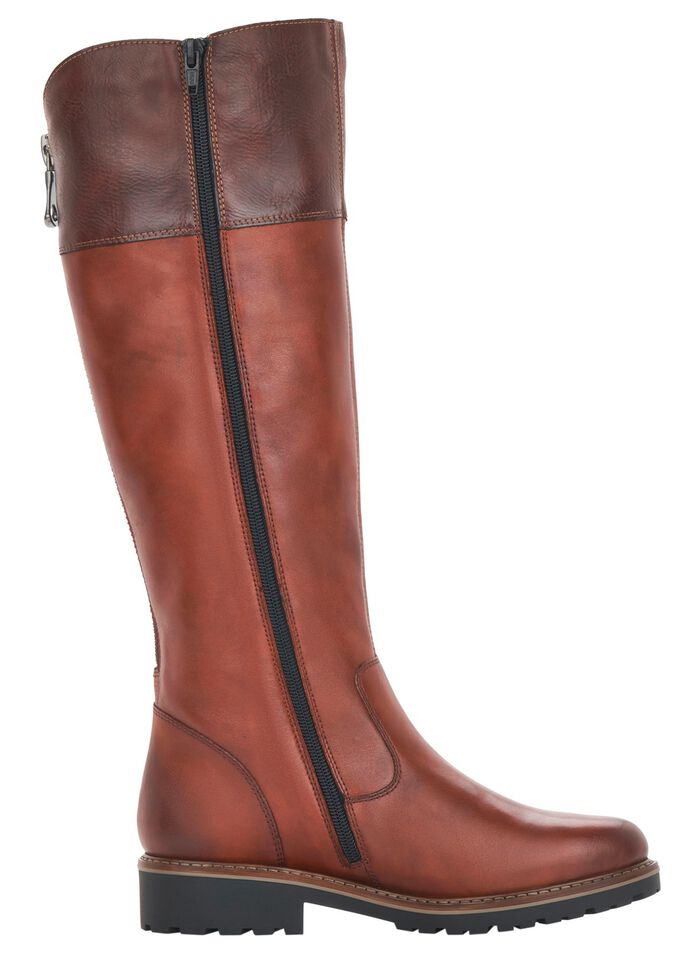 Remonte, gef&uuml;tterte Damen-Stiefel, Winterschuhe, Weite G, mit Reissverschluss 