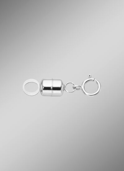 Magnetschlie&szlig;e aus Weissgold 