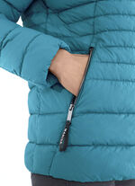 Funktionsjacke mit abnehmbarer Kapuze