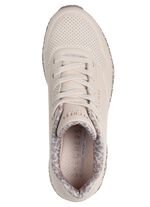 SKECHERS, trendige Damen-Sneaker, mit sichtbarem Luftpolster WEISS-LEO