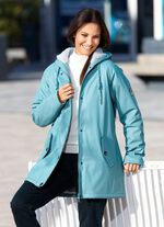 Funktionsjacke mit Teddyfutter 