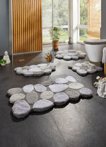 Badgarnitur mit rutschhemmender Rückseite 