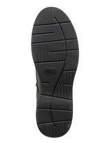 GINO GALANTE, klassische Herren-Slipper, aus Hirschleder SCHWARZ