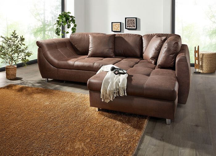 Polsterecke mit Bettfunktion BRAUN