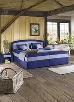 Polsterbett mit ger&auml;umigem Bettkasten 