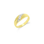 Damenring in Bicolor 