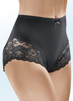 Dreierpack Pants mit Elastikspitze 