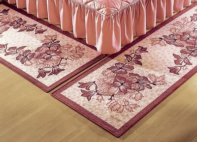 Bettumrandung mit beschichteter R&uuml;ckseite 