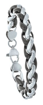 Markantes Armband aus Edelstahl 