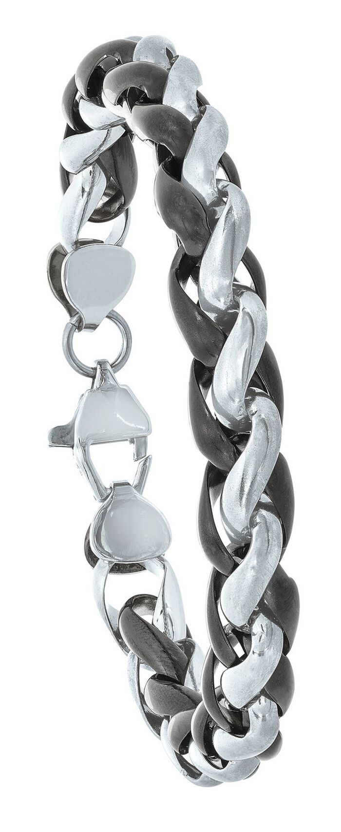 Markantes Armband aus Edelstahl 