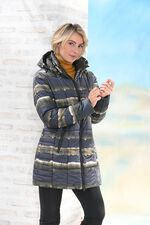 Longjacke mit Fantasiedessin 