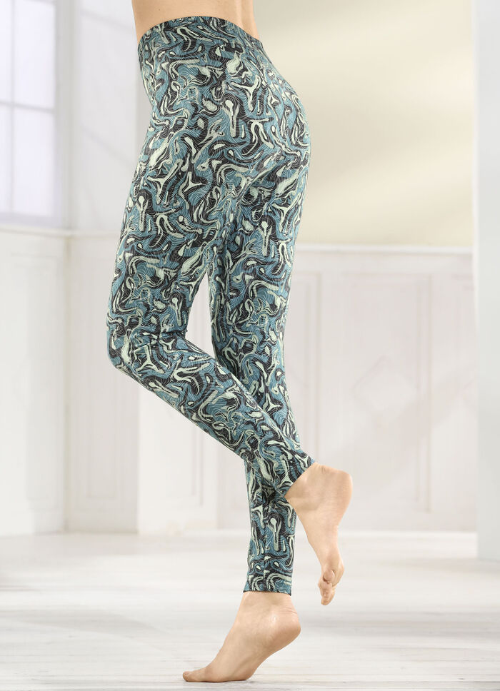 Laurina Leggings mit farbbrillantem Digitaldruck
