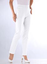 Hose mit abgesteppten Teilungsn&auml;hten 