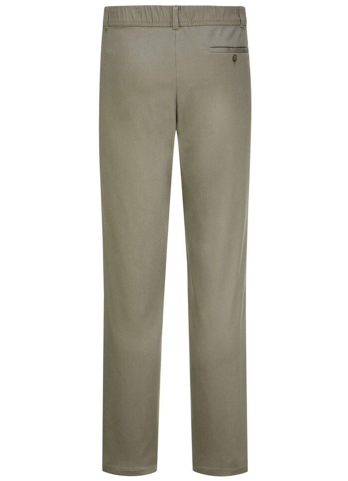 Hose von «Klaus Modelle» mit Gummibund in 3 Farben KHAKI