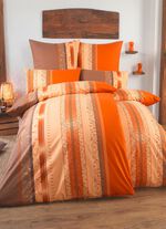 Florella Bettw&auml;sche-Garnitur aus Flausch-Biber TERRA