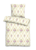 Bettwäsche-Garnitur in kuschelweicher Qualität GELB